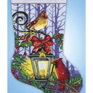 Sofort Bestellen Stickpackung Weihnachtsstrumpf Laterne