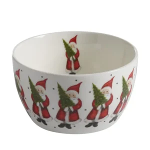 Schale aus Porzellan mit bedrucktem Motiv Weihnachtsfrieden Original