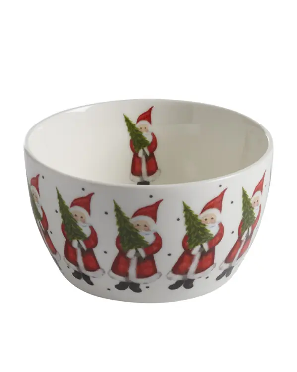 Schale aus Porzellan mit bedrucktem Motiv Weihnachtsfrieden Original