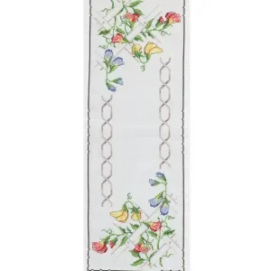 Kostenloser Versand Stickpackung Läufer Süße Erbsen