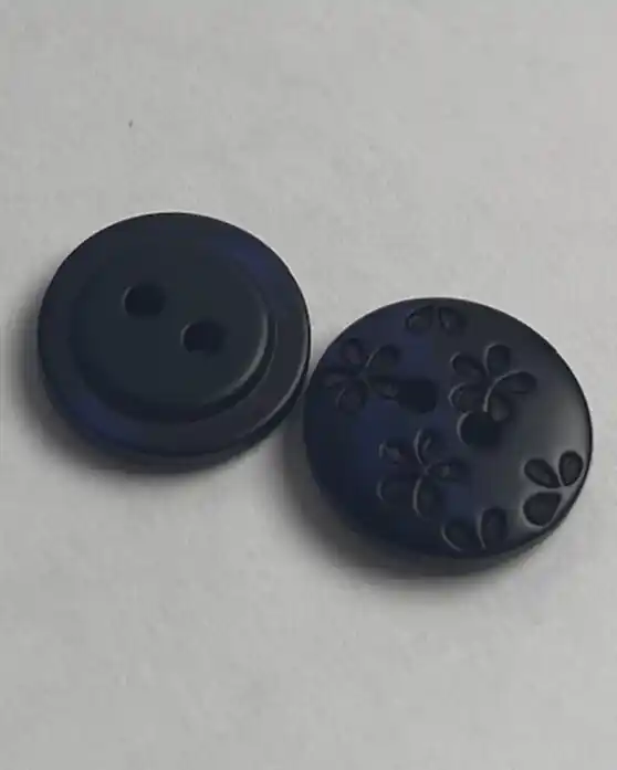 Bestseller Knopf Blau 15 mm