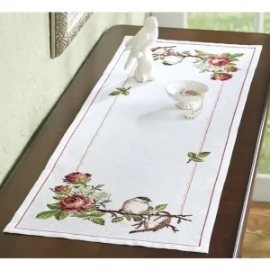 Ausverkauf Stickpackung Läufer Zwischen Rosen