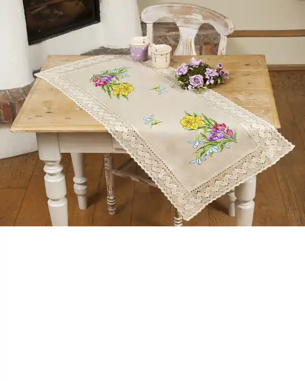 Stickpackung Läufer Narzissen Mega-Angebot