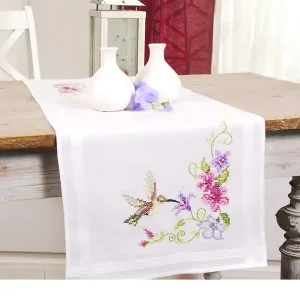 Kostenloser Rückversand Stickpackung Läufer Kolibri