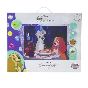 Crystal Art Canvasbild Susi und Strolch Kostenloser Versand