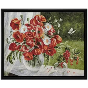 Sichere Zahlung Diamond Painting Mohn