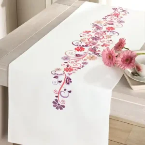 Sonderangebot Läufer Blumenornament