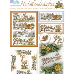 Handgefertigt Stickpackung Herbst