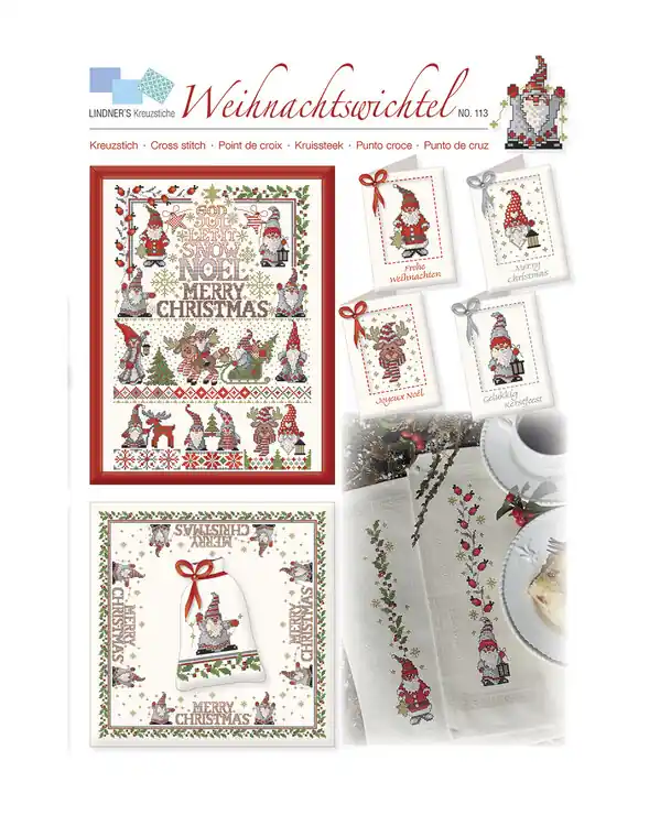 Limited Edition Stickpackung Weihnachtsmänner