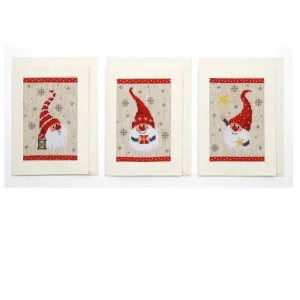 Stickpackung Karte Gnome 3-er Pack Sonderangebot