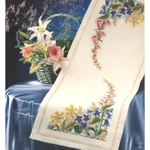 Läufer Wildblumen Aida Neu