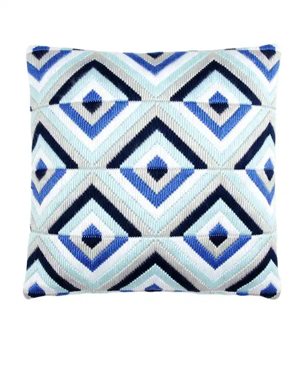 Stickpackung Kissen Langstich Kubisch Schneller Versand