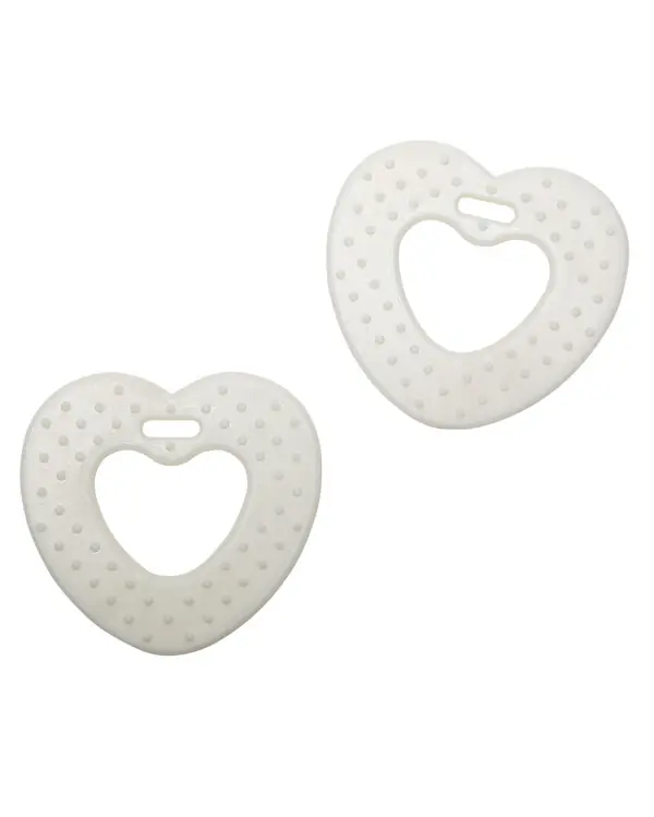 Weiche TPE-Herzen Weiß 2-er Pack Sale