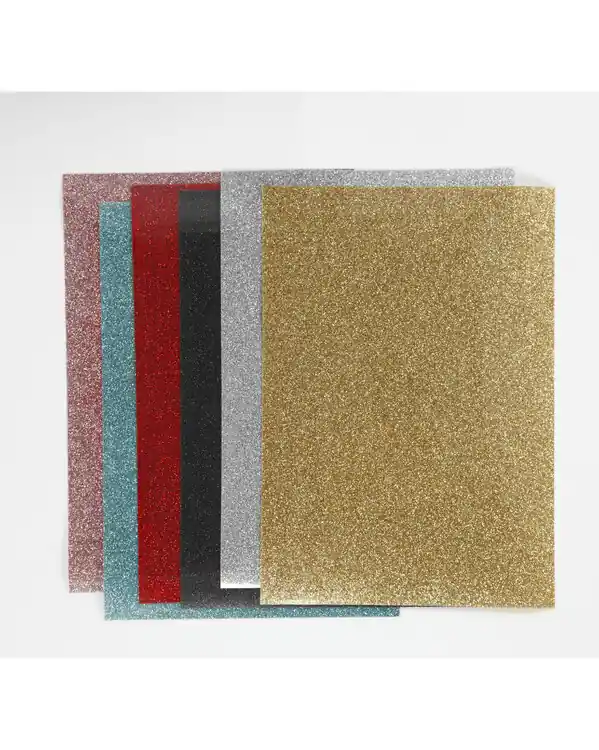 Bügelfolie Glitzer 6-er Pack Jetzt Bestellen