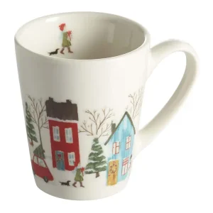 Sofort Bestellen Glühweintassen Winter 2-er Pack mit handgemaltem Motiv