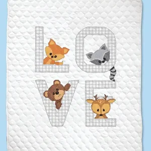 Bestpreis Babydecke Love