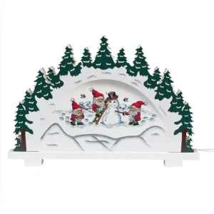 Stickpackung Stickerei Schneemann bauen Im Trend