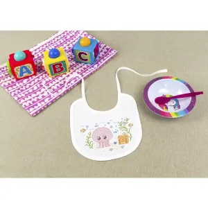 Abverkauf Lätzchen Rosa Qualle