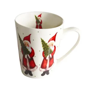 Porzellantasse mit aufgedrucktem Motiv Julefrid 2-er Pack Versand Am Gleichen Tag