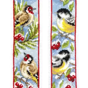 Stickpackung Lesezeichen Wintervögel 2-er Pack Jetzt Kaufen