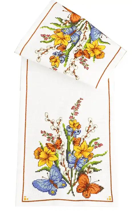 Läufer Bunte Schmetterlinge Premium