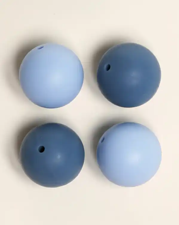 Preis Gesenkt Perlen 18 mm Blau Mix