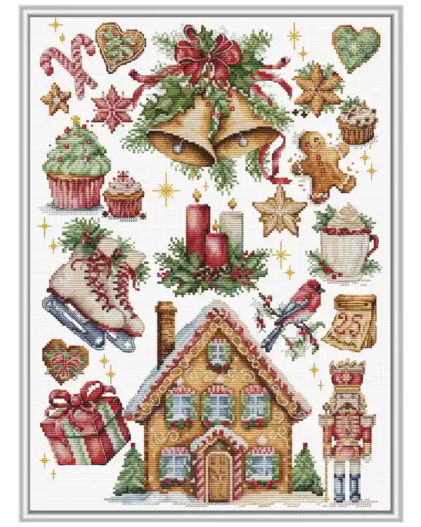 Stickpackung Bild Weihnachten Knallerangebot