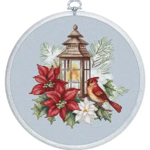 Knallerangebot Stickpackung Bild Weihnachtsstern