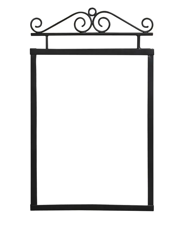 Handgefertigt Rahmen aus Schmiedeeisen mit Ornamen