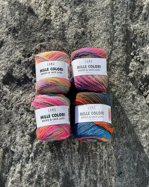 Garn Mille colori socks & lace luxe Knallerangebot