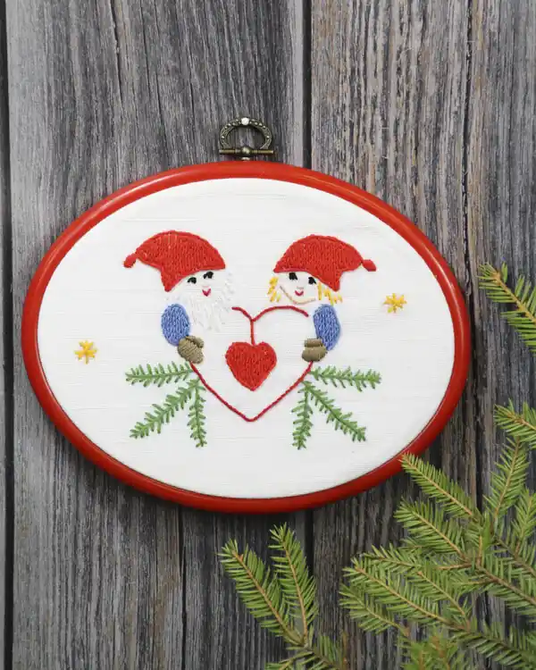 Stickpackung Flexibilder Wichtelpaar Preisreduziert