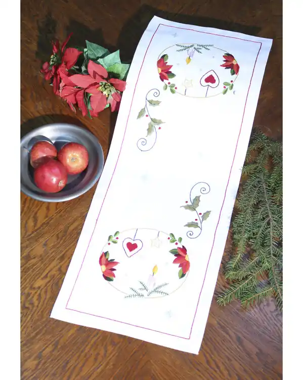 Stickpackung Läufer Weihnachtslicht Billig