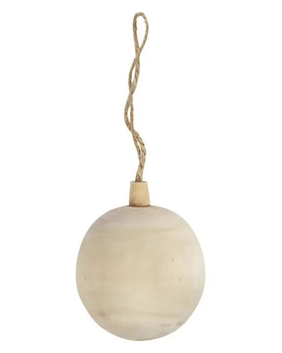 Neu Im Sortiment Weihnachtsbaumkugeln Holz