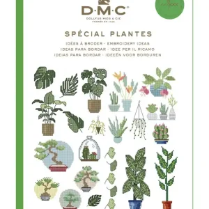 Neuheit Vorlagenbuch DMC Pflanzen