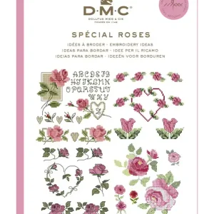 Vorlagenbuch DMC Rosen Begrenztes Angebot