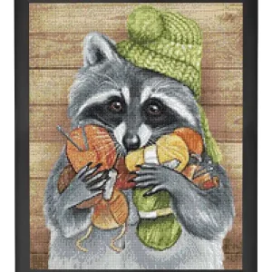 Diamond painting Crazy about yarn Aktuell