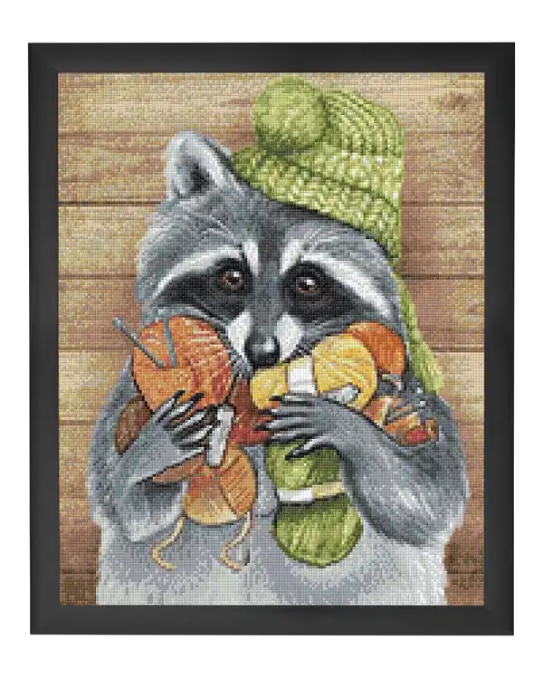 Diamond painting Crazy about yarn Aktuell