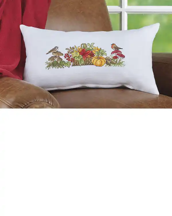 Kissen Herbstkorb mit oder ohne Garn Begrenztes Angebot