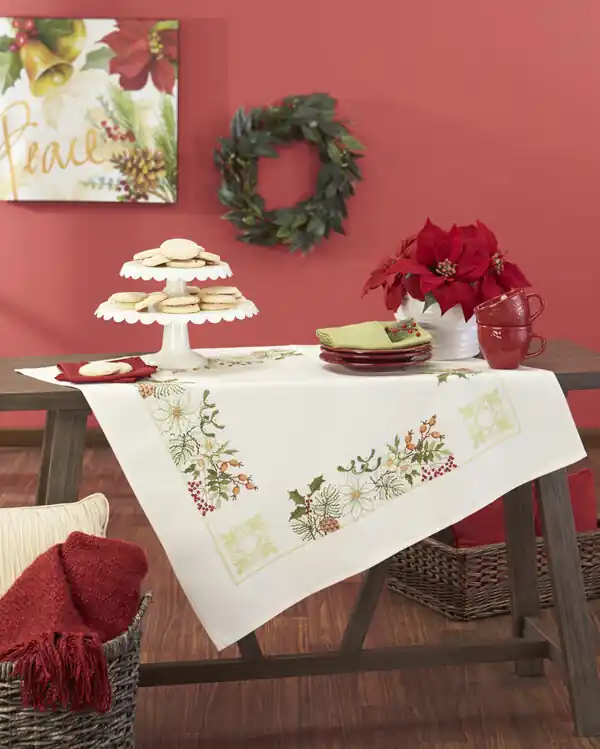 Mitteldecke Winter mit oder ohne Garn Direkt Vom Hersteller