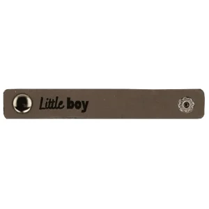 Lädermärke Little boy 2-pack Gratis Versand