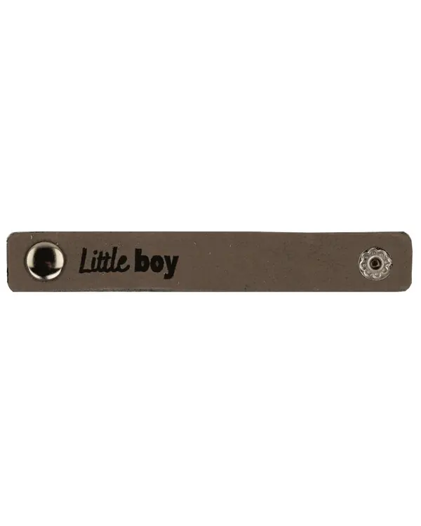 Lädermärke Little boy 2-pack Gratis Versand