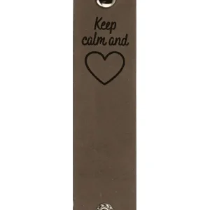 Ledermarken Keep Calm and love 2-er Pack Jetzt Kaufen