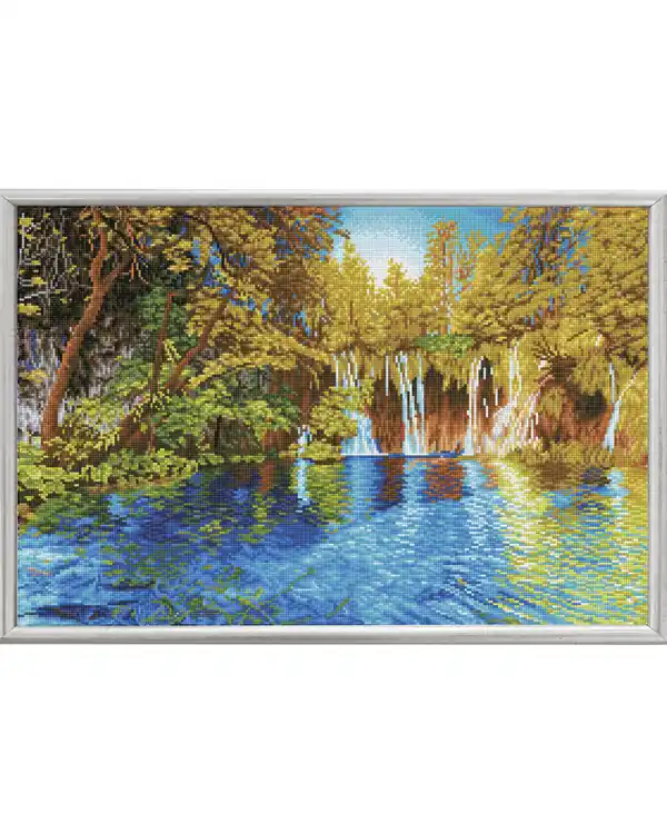 Diamond Dotz Plitvicer See Hochwertig