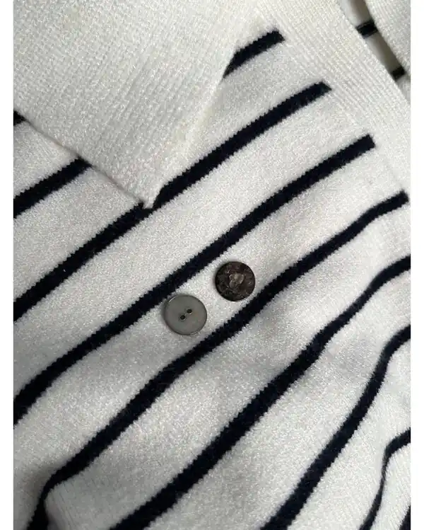 Begrenztes Angebot Knopf Perlmutt Grau 13 mm, 7-er Pack