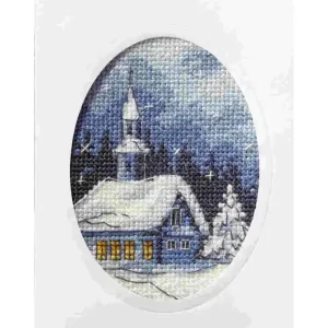 Stickpackung Karte Kirche Direktkauf