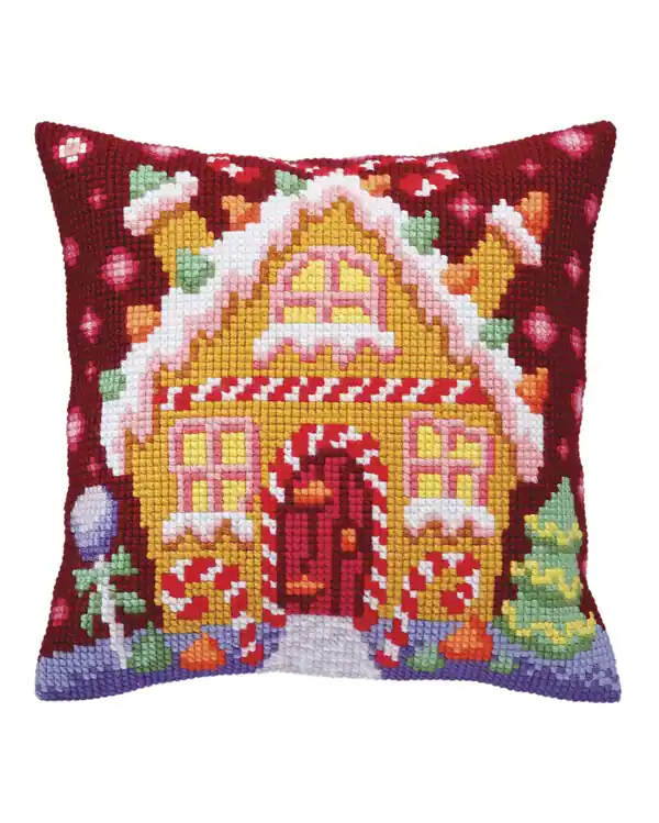 Kissen Lebkuchenhaus Billig