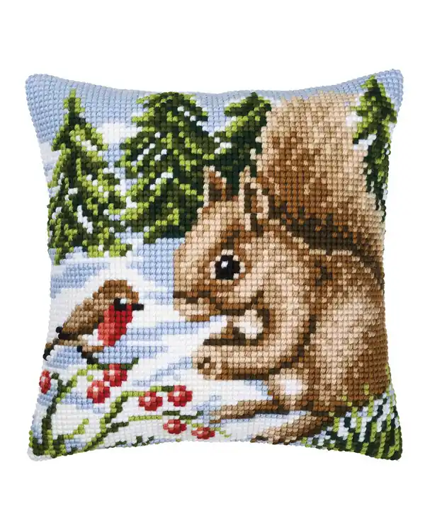 Versand Am Gleichen Tag Kissen Winterfreunde