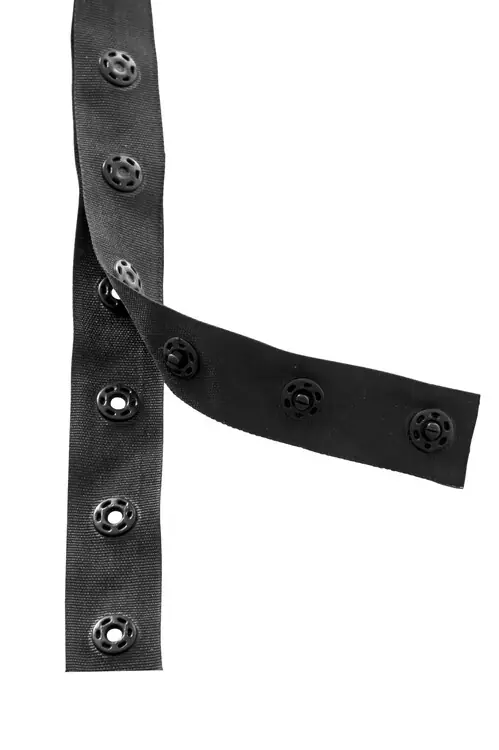 Online Kaufen Druckknopfband schwarz