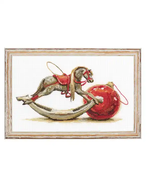 Stickapckung Bild Weihnachtsdekoration Rabatt