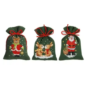 Neue Ware Stickpackung Dufttütchen Weihnachten 3-er Pack